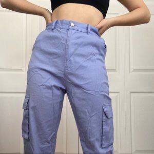 Lilac Cargo Pants
